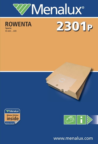  MENALUX 2301 P  - Vacuum Cleaner Bags - Main image