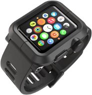 Lunatik Epik Apple Watch 42 mm (polikarbonát, fekete / fekete szilikon) - Tok