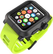 Lunatik Epik Apple Watch 42 mm (polikarbonát, fekete / zöld szilícium) - Tok