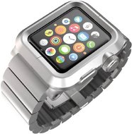 Epik Lunatik Metal Link Apple Watch 42 mm (ezüst alumínium / ezüst fém) - Tok