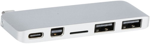 Hyper USB-C 5-in-1 (silver) - USB Hub - Main image