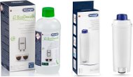 De'Longhi EcoDecalk 500ml + De'Longhi Vodní filtr DLS C002 - Cleaning set