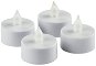 Kerze Hama LED Teelichter, weiß, 4-teilig - Kerze