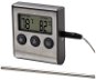 Konyhai hőmérő XAVAX digitális + időzítő, ezüst - Kuchyňský teploměr