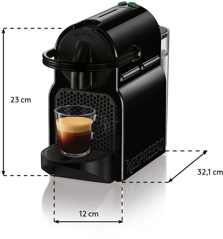 Nespresso De'Longhi Inissia Black EN80.B