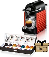KRUPS Nespresso Pixie Electric Red XN3006 - Coffee Pod Machine