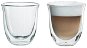 Glas De'Longhi Glas für Cappuccino - 2 Stück - Sklenice