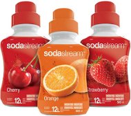SodaStream 500ml 2+1 (Pomeranč, Jahoda, Třešeň) - Syrup