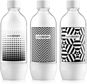 SodaStream bottle TriPack 1l Black&White - SodaStream Bottle 