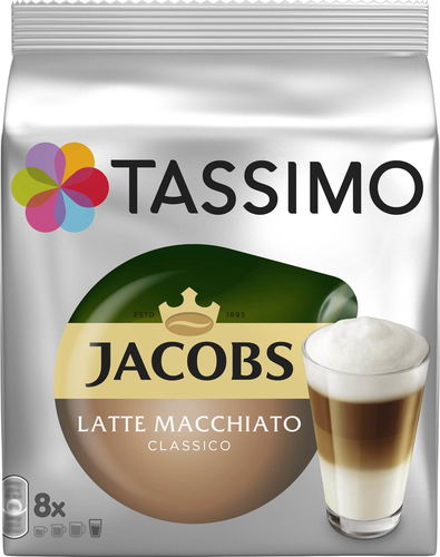 TASSIMO kapsle Jacobs Latte Macchiato 8 nápojů - Kávové kapsle - Hlavní obrázek
