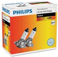 PHILIPS H7 Vision, 55W, socket PX26d, 2pcs - Car Bulb