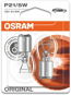 Autóizzó OSRAM P21 / 5W 12V 21 / 5W, BAY15d dupla kiszerelés - Autožárovka