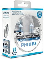 PHILIPS H7 WhiteVision, 55W, socket PX26d, 2pcs + free 2x W5W - Car Bulb