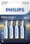 Philips LR6E4B 4 ks v balení - Jednorazová batéria