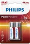 Philips LR6P2B pack of 2 - Disposable Battery