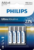 Philips Batterien LR03E4B 4 Stück - Einwegbatterie