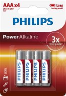 Philips LR03P4B 4 ks v balení - Jednorazová batéria