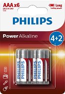 Philips LR03P6BP 6 ks v balení - Jednorazová batéria