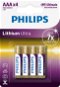 Philips FR03LB4A 4 ks v balení - Jednorazová batéria