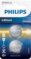 Philips CR2032P2 elem, 2 darabos csomag - Gombelem