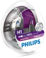 Car Bulb PHILIPS H1 VisionPlus 2pcs - Autožárovka