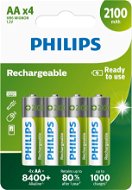 Philips R6B4A210 4 ks v balení - Nabíjateľná batéria
