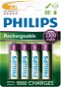 Philips R6B4A230 4 pack - Disposable Battery