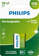 Philips 9VB1A17 1 unit per package - Rechargeable Battery