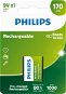 Philips 9VB1A17 1 db/csomag - Tölthető elem