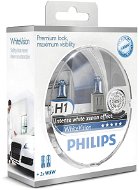 PHILIPS H1 WhiteVision, 55W, PX26d, 2pcs - Car Bulb