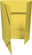 HIT OFFICE A4 Pressboard 253 + Rubber Band (á 20pcs) - Yellow - Document Folders