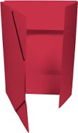 HIT OFFICE A4 Pressboard 253 + Rubber Band (á 20pcs) - Red - Document Folders