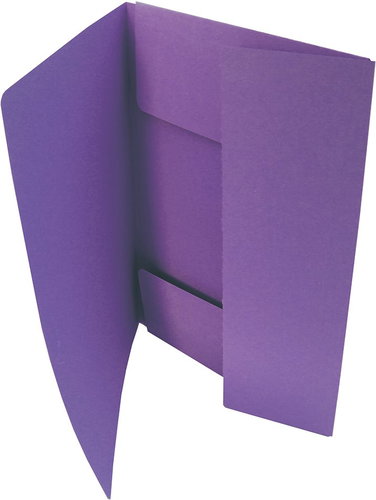 HIT OFFICE A4 Classic 253 (each 50 pcs) - Purple - Document Folder - Main image
