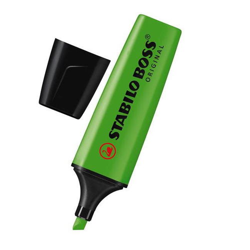 STABILO BOSS ORIGINAL, Green - Highlighter