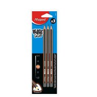 Pencil Maped Black Peps HB 3pcs blister - Pencil