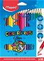 MAPED ColorPeps Classic, 18 Colours, Triangular - Coloured Pencils