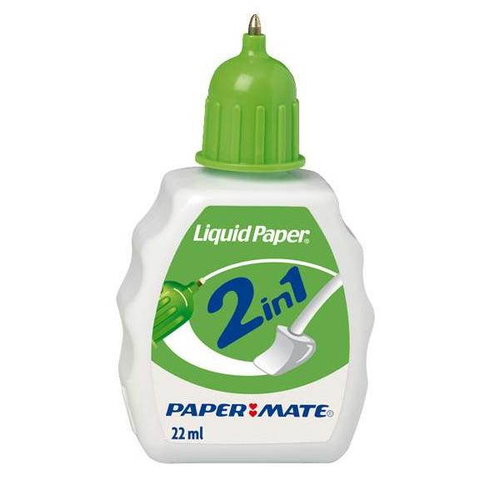 Corrector PaperMate Liquid Paper 2in1 22ml - - - Main image