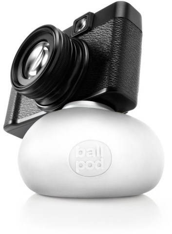 BallPod Ball Camera Stand 8cm White - Mounting Stand - Main image