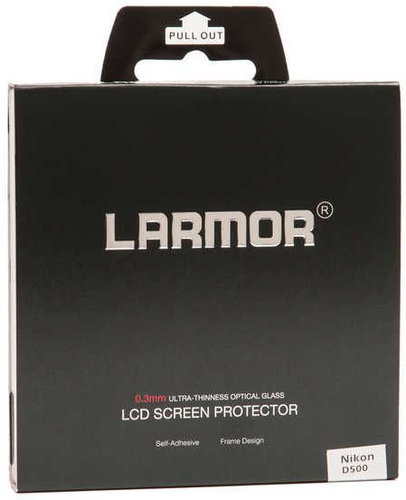 Larmor for Nikon D500 - Glass Screen Protector - Main image