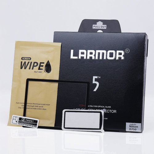 Larmor Protective Glass for Nikon D750 - Glass Screen Protector - Main image