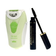 BRAUN 3170 Silk épil SoftPerfection + Max Factor mascara - Epilator