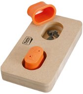 Interaktívna hračka pre psov Karlie, drevená hračka Knuth, 22 × 12 cm - Interaktivní hračka pro psy