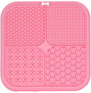 Eat Slow Live Longer Quad pink - Lick Mat