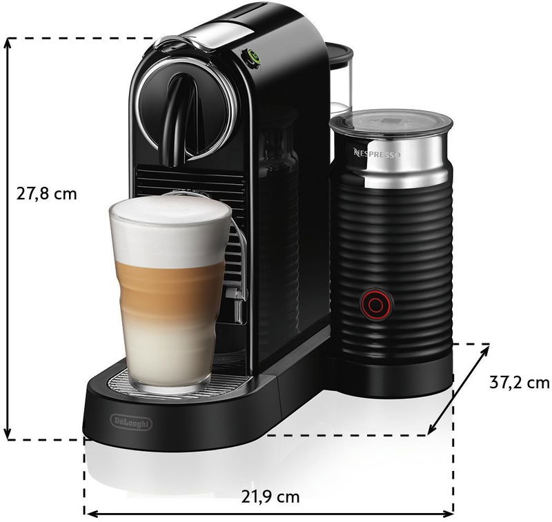 Nespresso De'Longhi CitiZ Black EN267.BAE