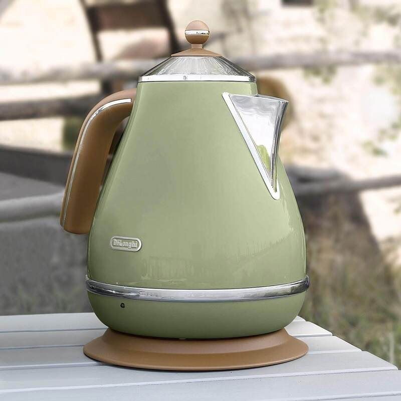 De'Longhi Icona Vintage reggeliző kollekció - zöld (KBOV2001. GR & CTOV2103. GR)