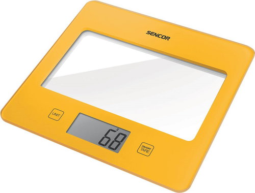 Sencor SKS 5026YL Yellow - Kitchen Scale - Main image