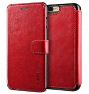 Verus Dandy Layered Leather Case burgundy-black - Phone Case