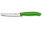 Kuchynský nôž VICTORINOX SwissClassic Nôž na paradajky zelený - Kuchyňský nůž
