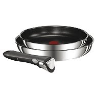 Set of cookware Tefal Ingenio, 3 pcs stainless steel frying pan - Pot Set
