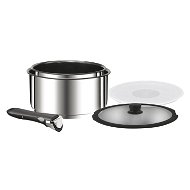 Set of  cookware Tefal Ingenio, 5 pcs stainless steel boiling pot - Pot Set